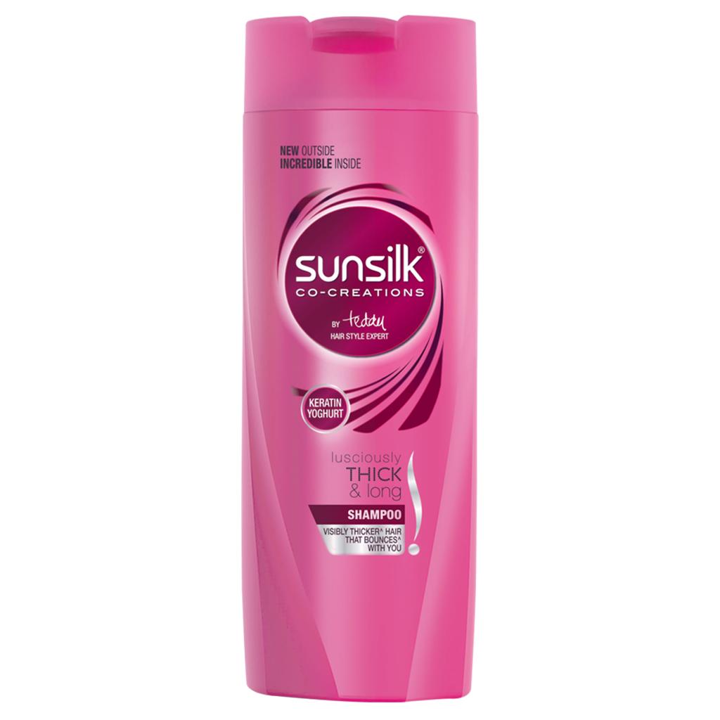 Sunsilk Thick & Long Shampoo – 80 ml – image 2