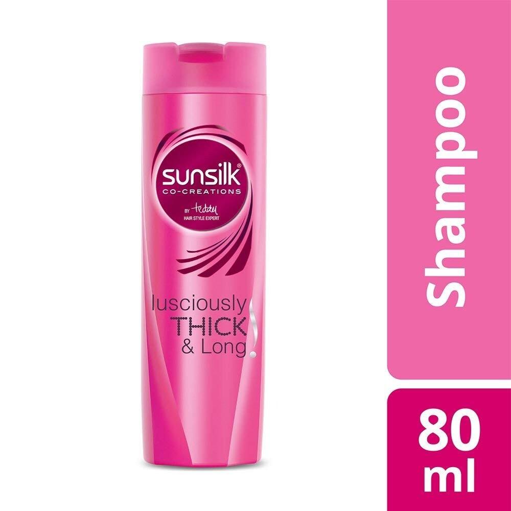 Sunsilk Thick & Long Shampoo – 80 ml – image 3