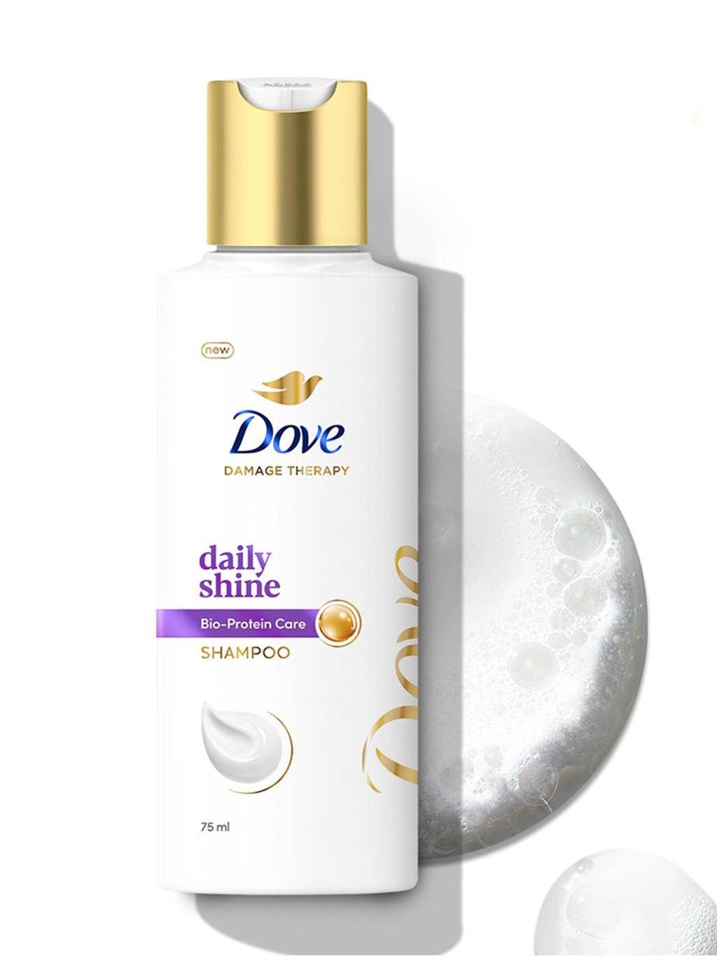 Dove Daily Shine Shampoo – 75 ml