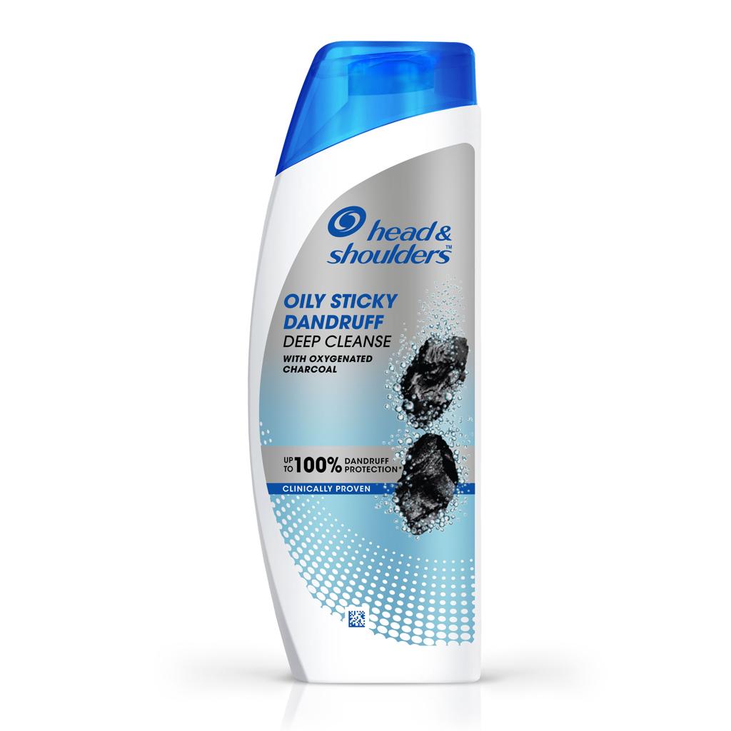 Head & Shoulders Oily Sticky Dandruff Shampoo – 180 ml – image 2