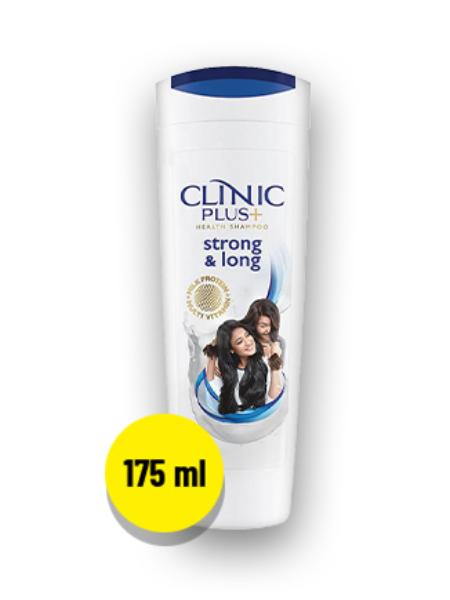 Clinic Plus Strong & Smooth Shampoo with Milk Protein – 175 ml – image 2