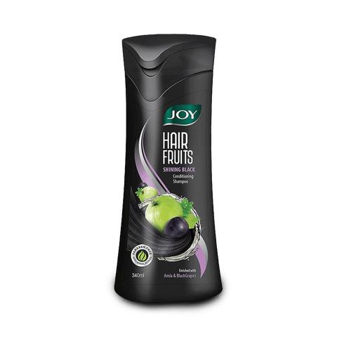 Joy Hair Fruits Shining Black Shampoo – Amla & Black Grapes – 340 ml