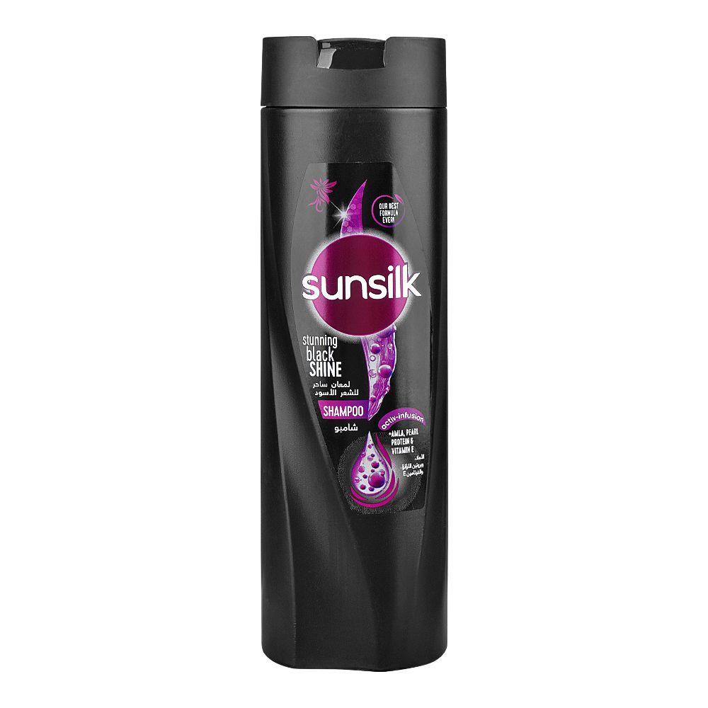 Sunsilk Black Shine Shampoo – 350 ml – image 2