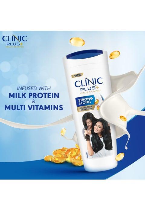Clinic Plus Strong & Long Shampoo with Milk Protein & Multivitamins – 355 ml – image 3