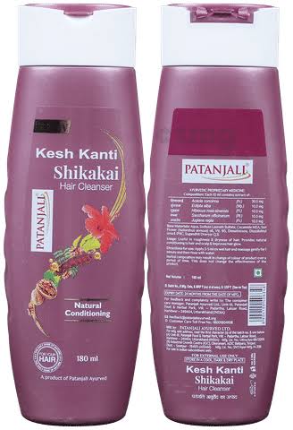 Patanjali Kesh Kanti Shikakai Hair Cleanser Shampoo – 180 ml – image 2