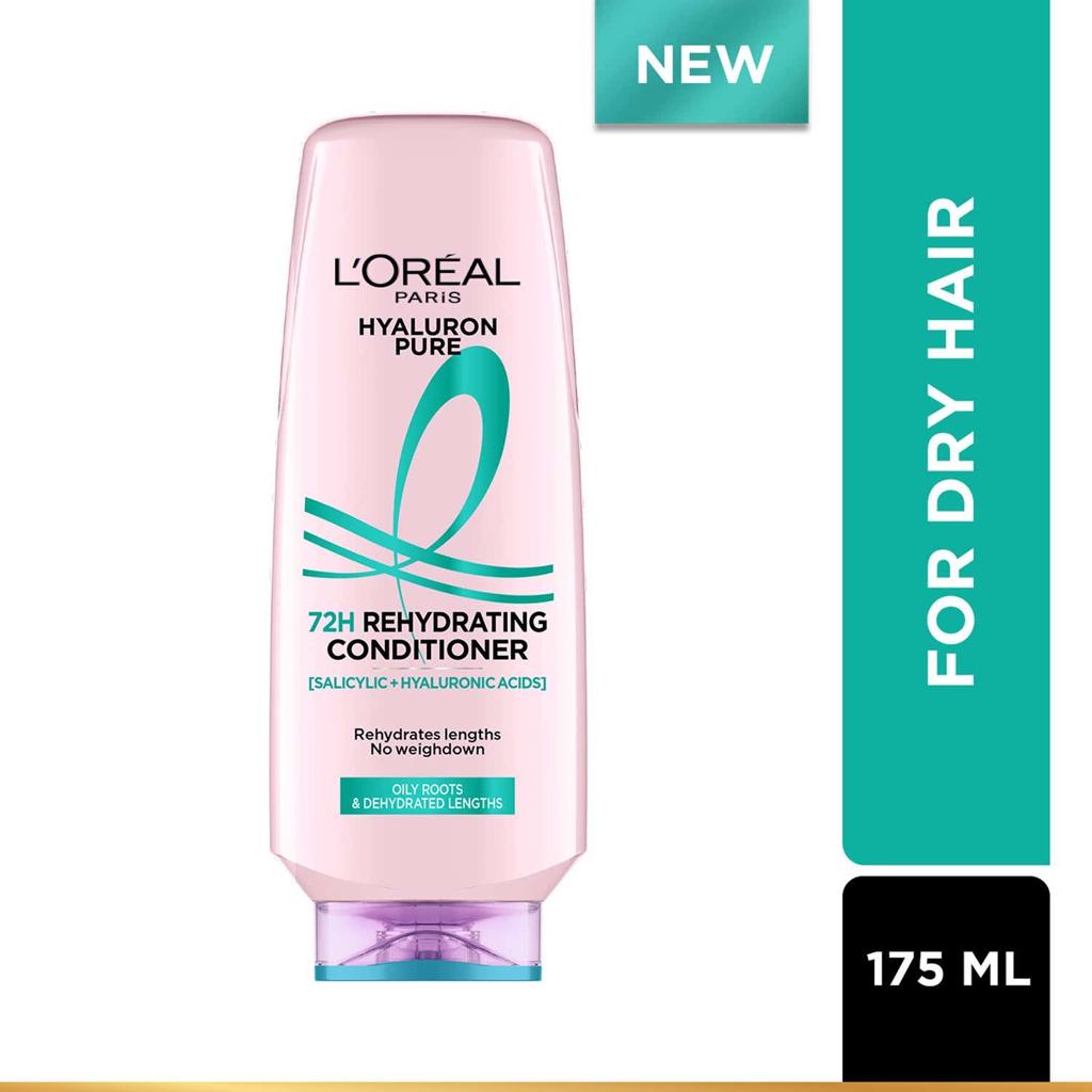 L'Oréal Paris Hyaluron Pure 72H Rehydrating Conditioner – 175 ml