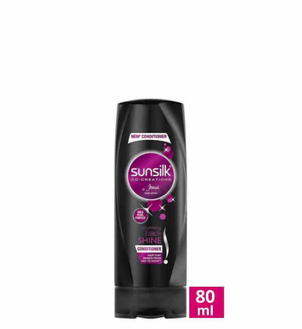 Sunsilk Stunning Black Shine Conditioner – 80 ml – image 1