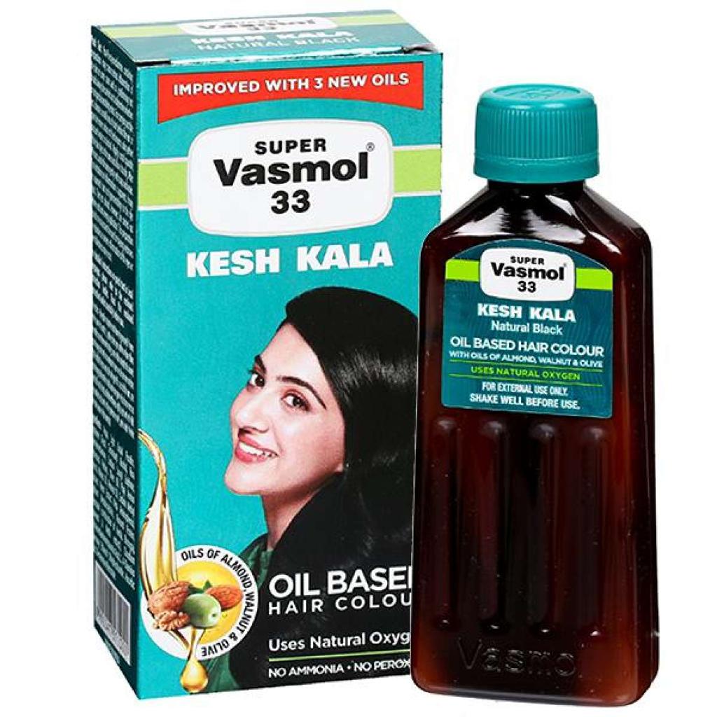 Super Vasmol 33 Kesh Kala Oil Based Hair Colour – 100 ml