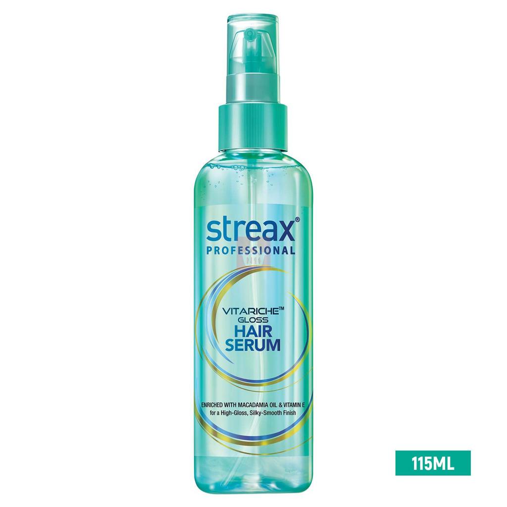 Streax Professional Vitariche Gloss Hair Serum – 115 ml