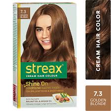 Streax Cream Hair Colour – 7.3 (Golden Blonde) – 50 ml – image 2