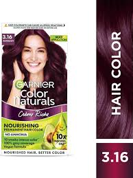 Garnier Color Naturals Hair Colour – 3.16 (Burgundy) – 60 ml – image 1