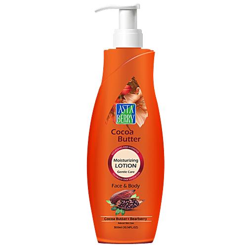 Astaberry Cocoa Butter Face & Body Lotion – 300 ml