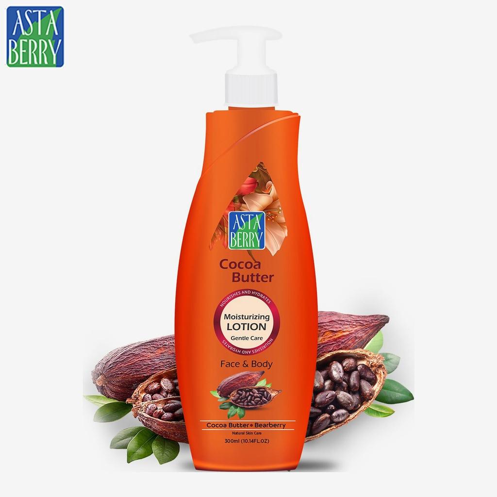 Astaberry Cocoa Butter Face & Body Lotion – 300 ml – image 2