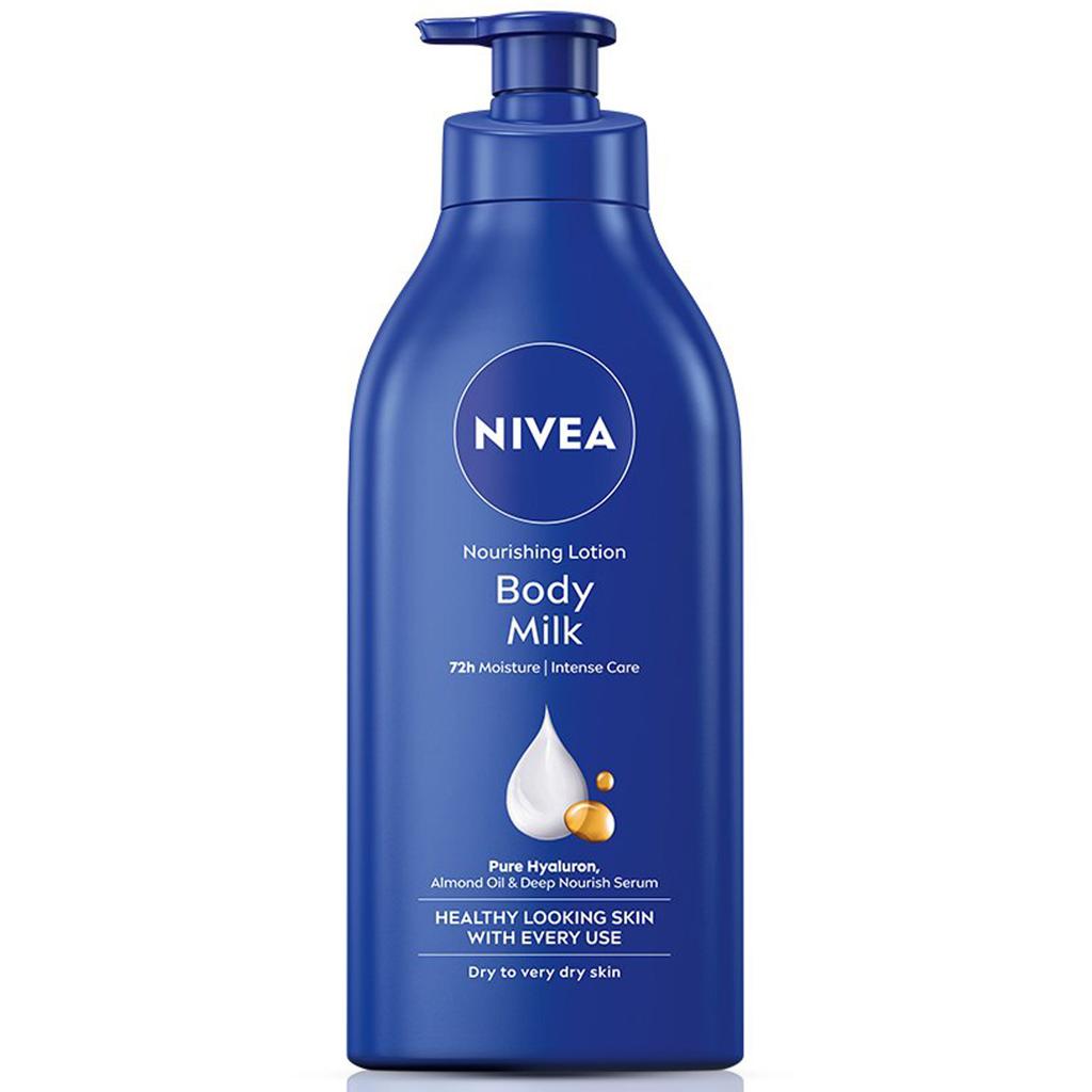 NIVEA Body Milk Nourishing Lotion – 600 ml – image 2