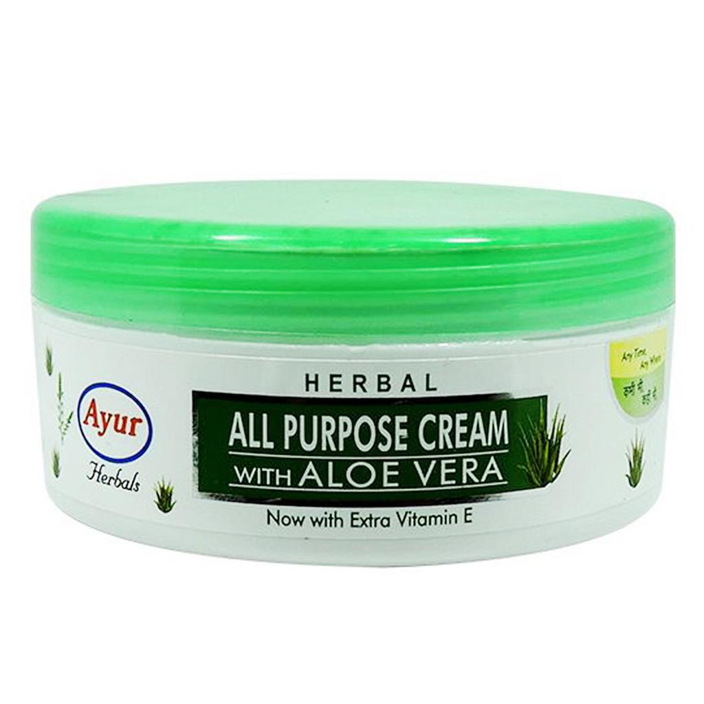 Ayur Herbals All Purpose Cream with Aloe Vera – 80 ml – image 3