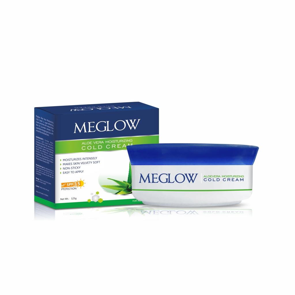 Meglow Aloe Vera Moisturizing Cold Cream – 50 g – image 2