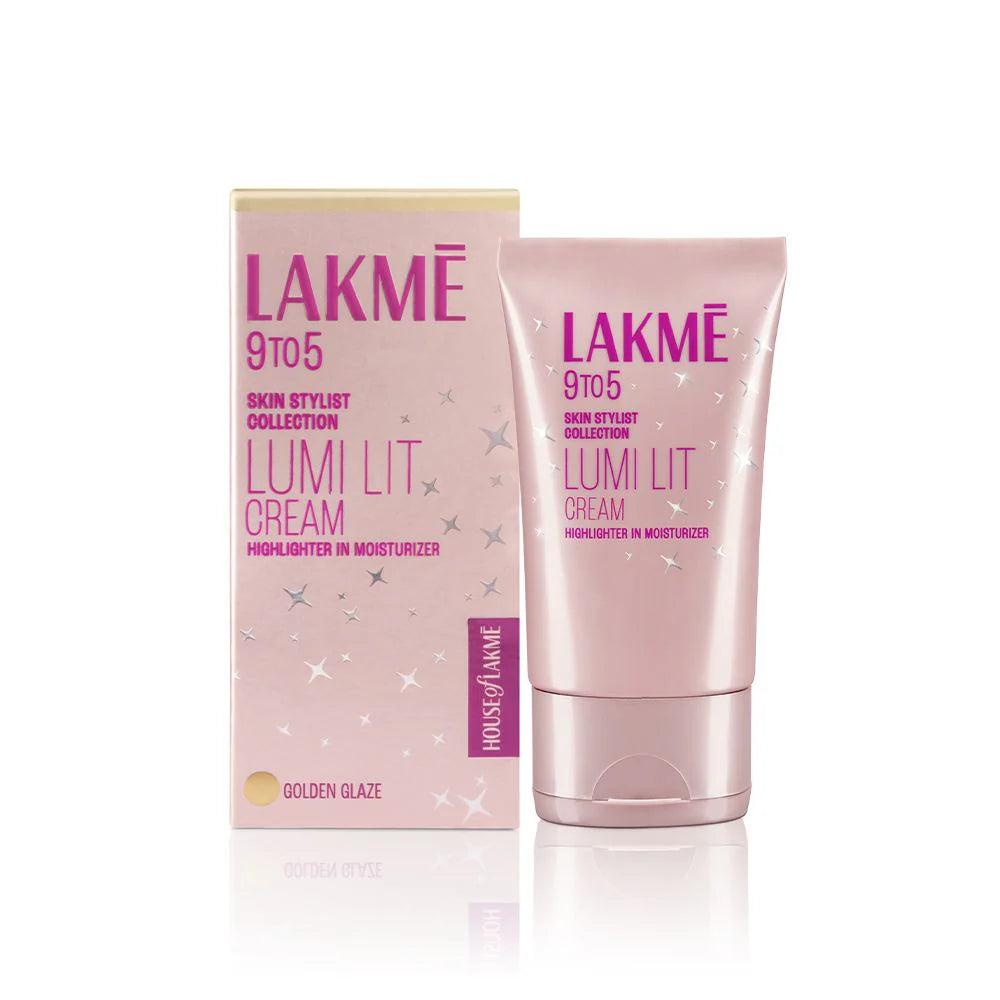 Lakmé 9 to 5 Lumi Lit Cream – Highlighter + Moisturizer – 30 g