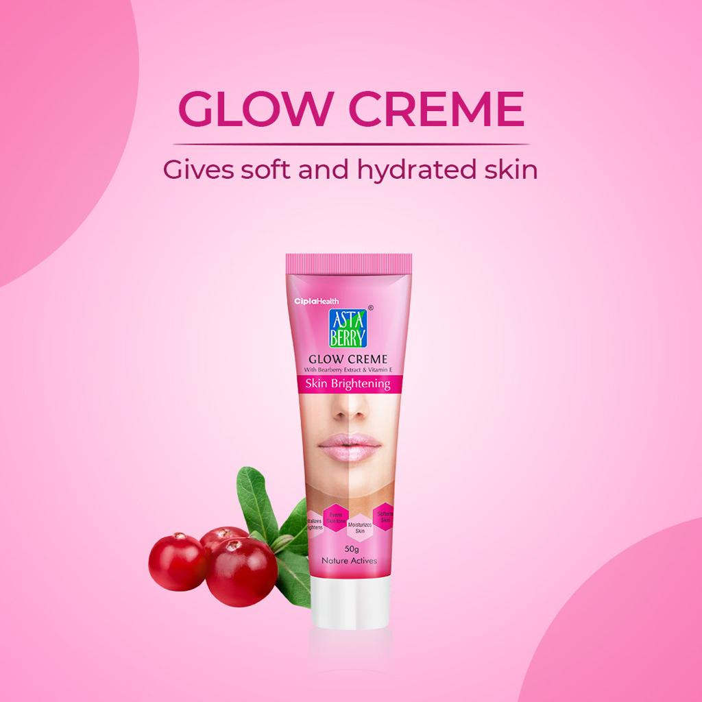 Astaberry Glow Creme Skin Brightening – 50 g – image 2