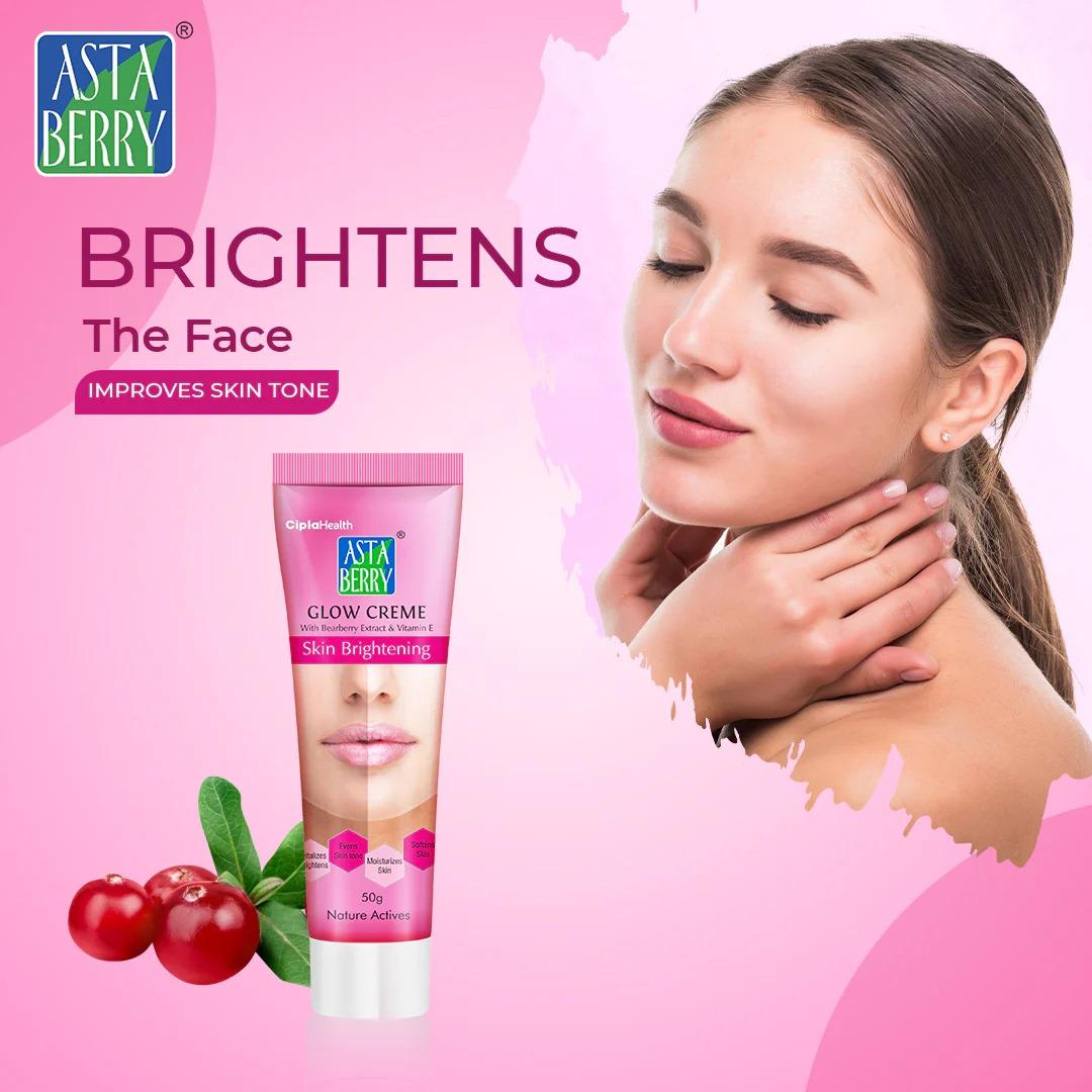 Astaberry Glow Creme Skin Brightening – 50 g – image 3