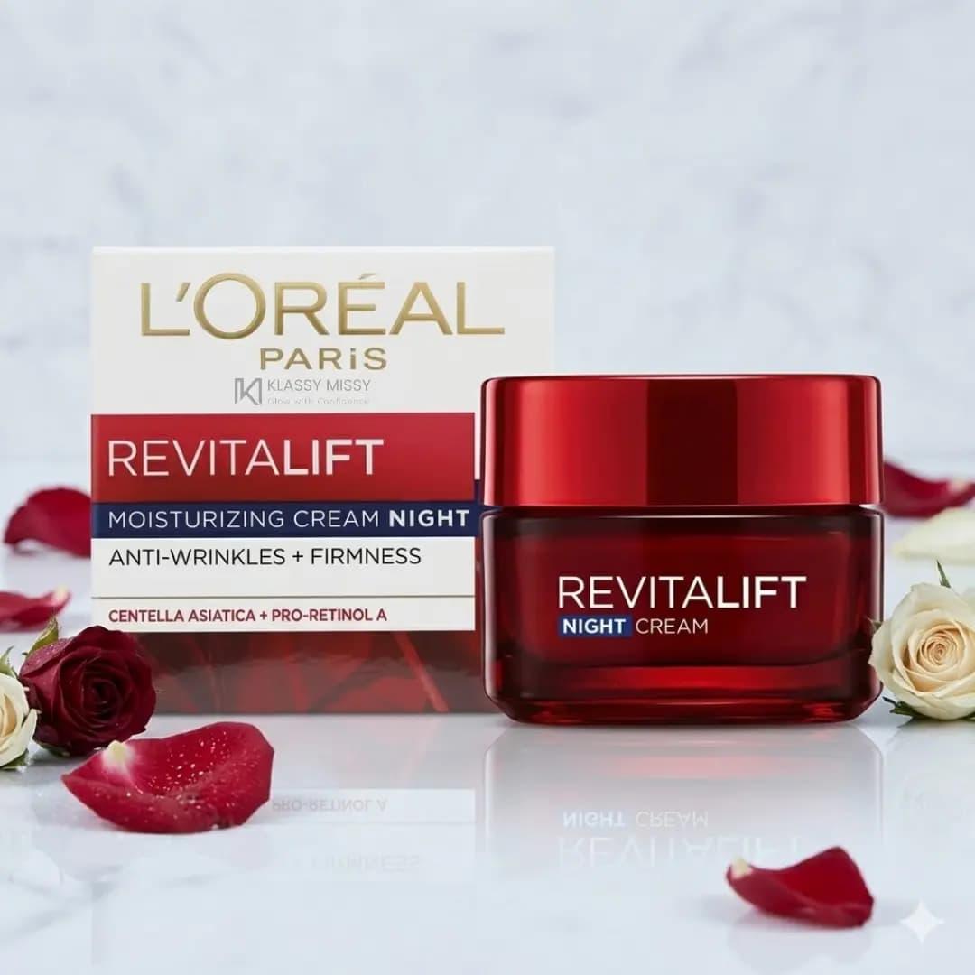 L’Oréal Paris Revitalift Night Moisturizing Cream – 50 ml – image 3