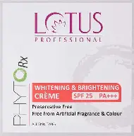 Lotus Professional Whitening & Brightening Cream SPF 25 – 50 g – image 4