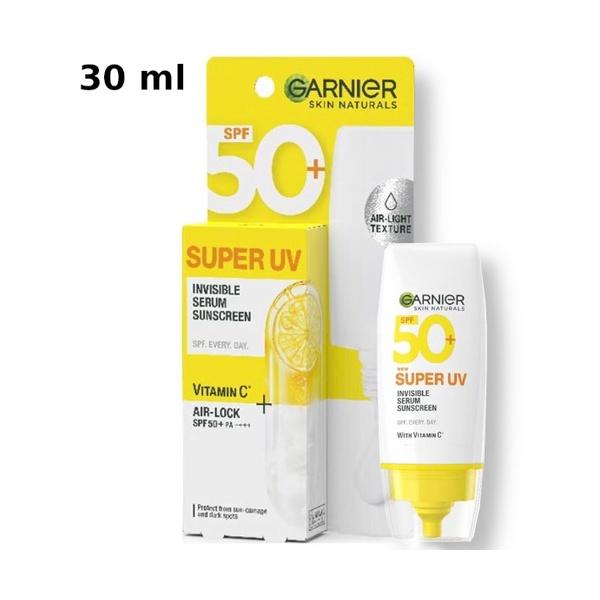 Garnier Super UV Invisible Serum Sunscreen SPF 50 – 30 ml – image 2