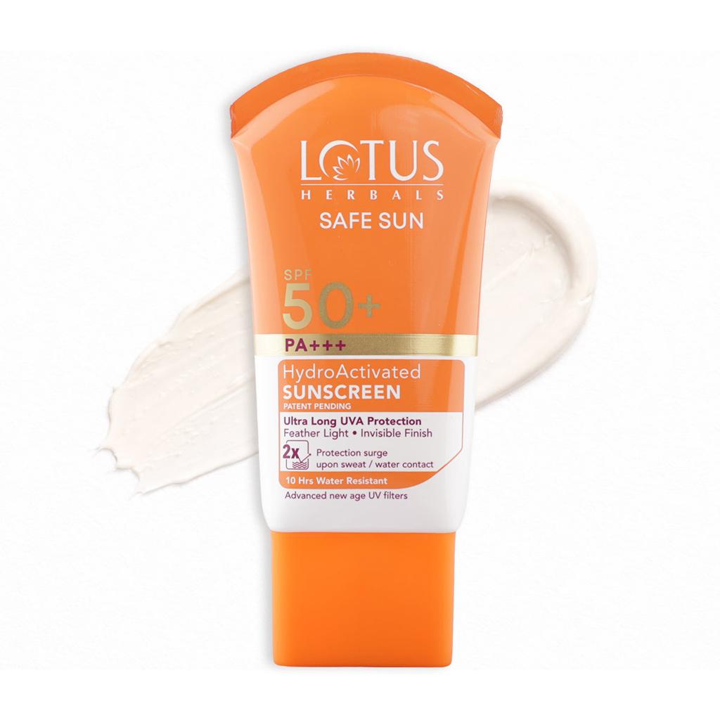 Lotus Herbals Safe Sun Hydroactivated Sunscreen SPF 50+ PA+++ – 50 ml – image 2