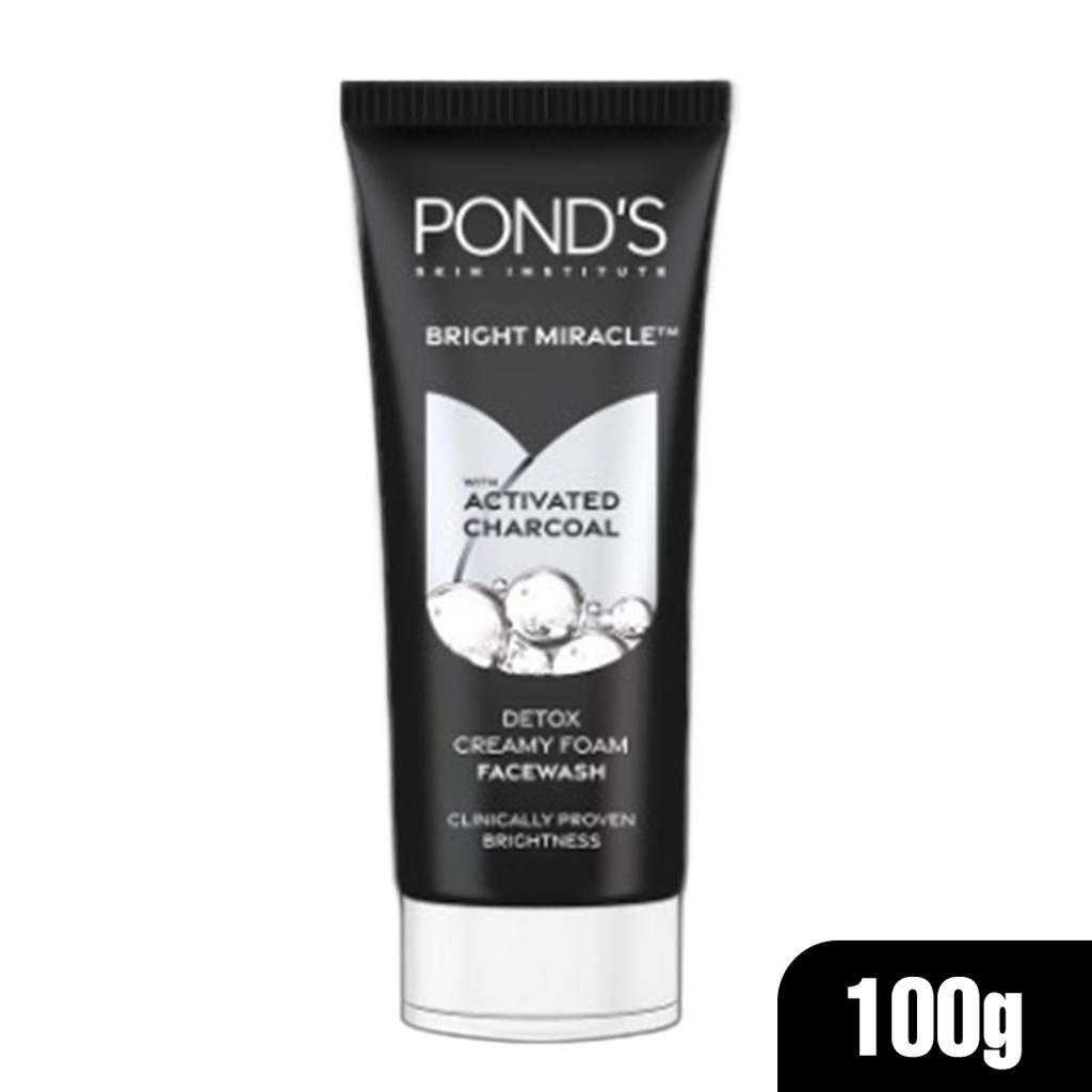 Pond’s Bright Beauty Detox Face Wash with Activated Charcoal – 100 g – image 1