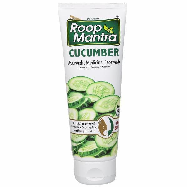 Roop Mantra Cucumber Ayurvedic Medicinal Face Wash – 115 ml