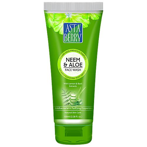Astaberry Neem & Aloe Face Wash – 100 ml
