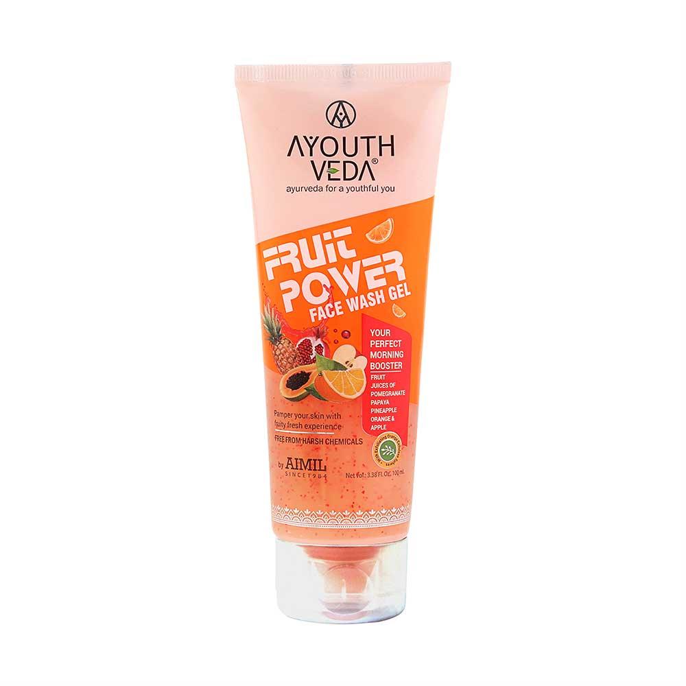 Ayouthveda Fruit Power Face Wash Gel – 100 ml