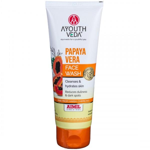 Ayouthveda Papaya Vera Face Wash – 100 g