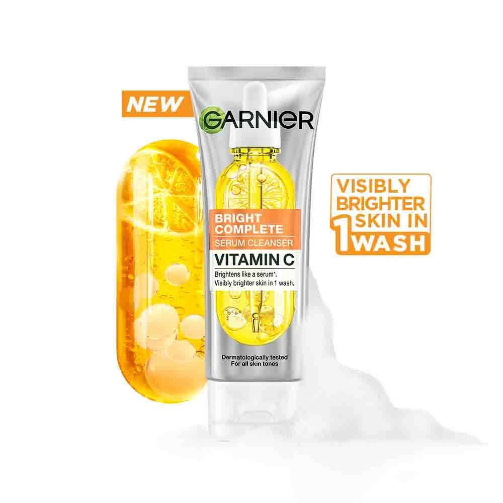 Garnier Bright Complete Vitamin C Serum Cleanser – 50 g – image 3