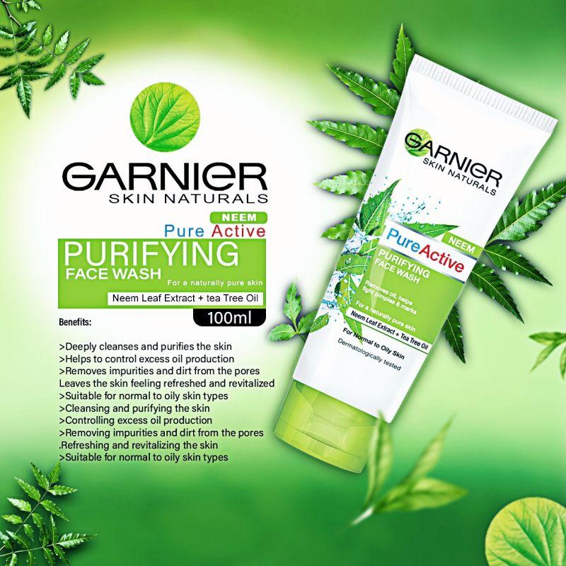 Garnier Pure Active Neem Purifying Face Wash – 100 g – image 3