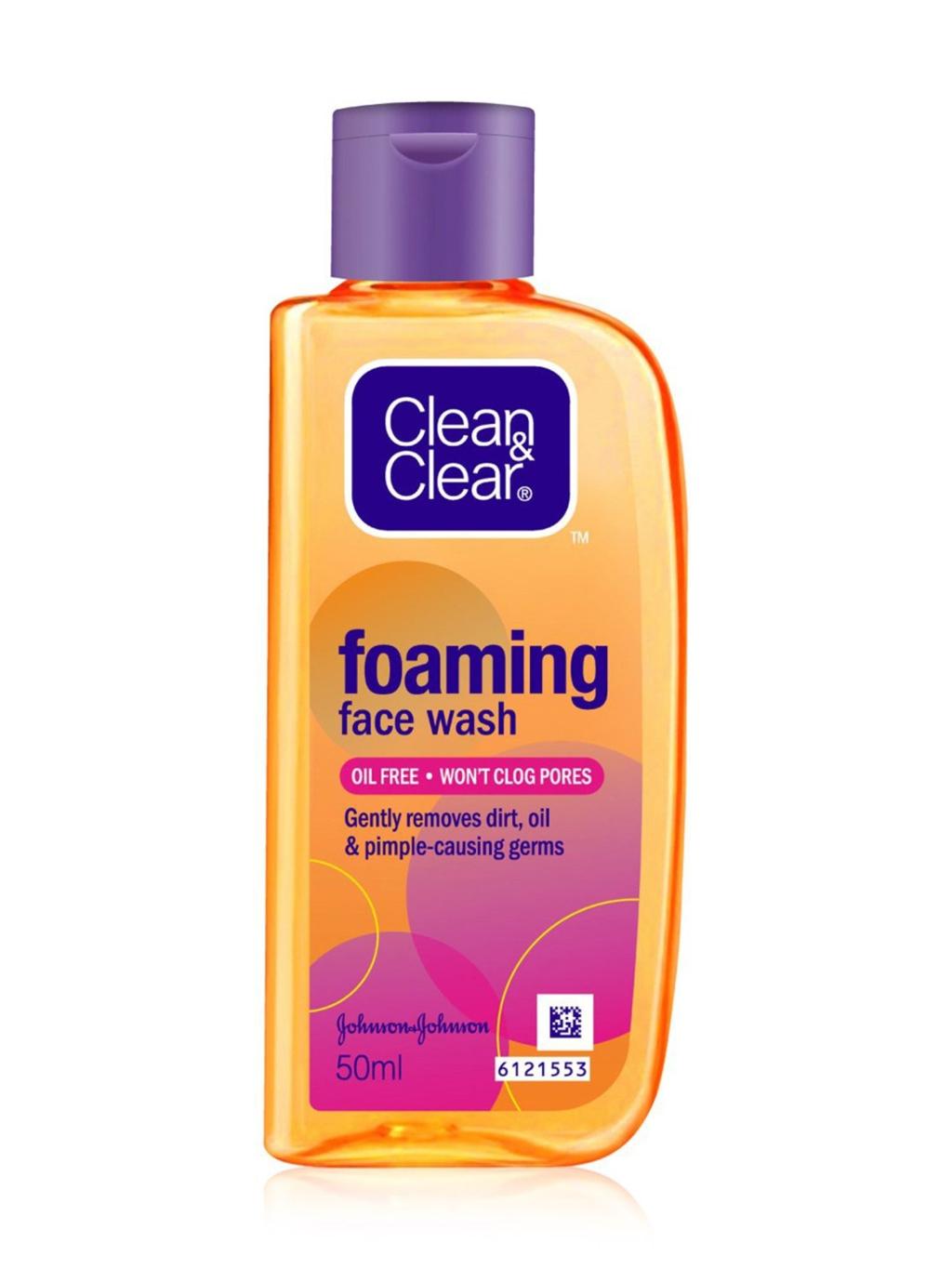 Clean & Clear Foaming Face Wash – 50 ml