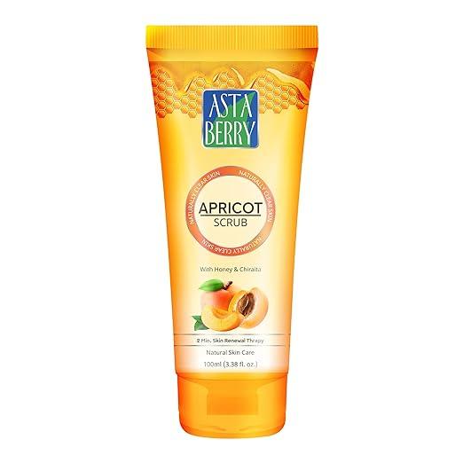 Astaberry Apricot Face Scrub – 100 ml – image 1