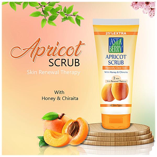 Astaberry Apricot Face Scrub – 100 ml – image 2