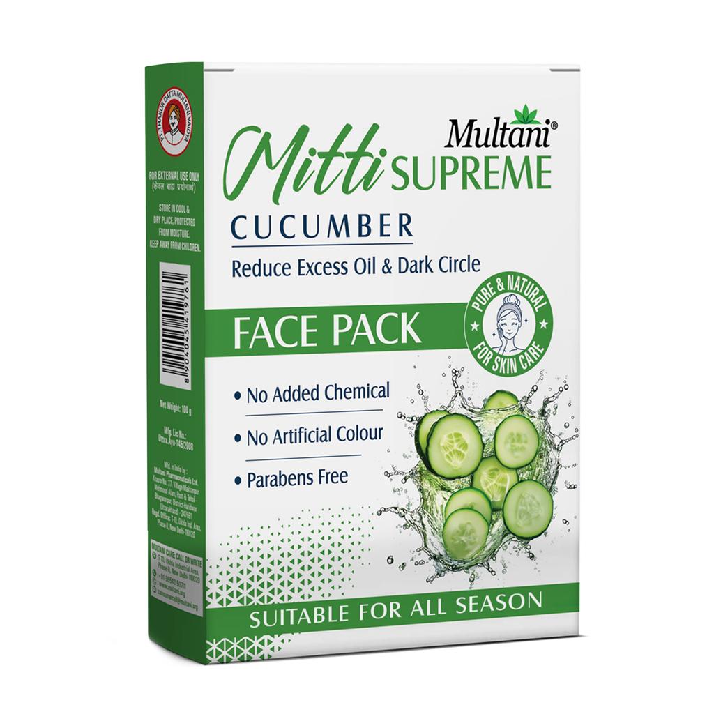 Multani Mitti Supreme Cucumber Face Pack – 100 g