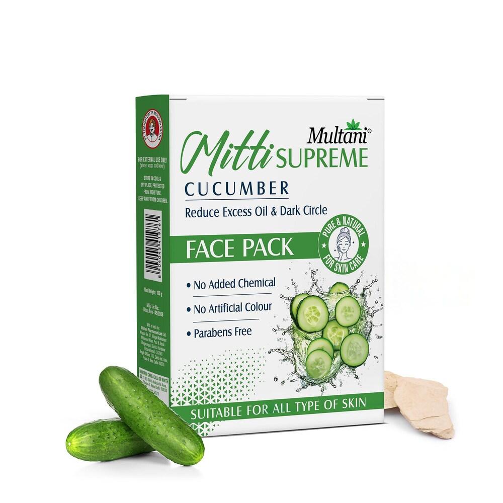 Multani Mitti Supreme Cucumber Face Pack – 100 g – image 2