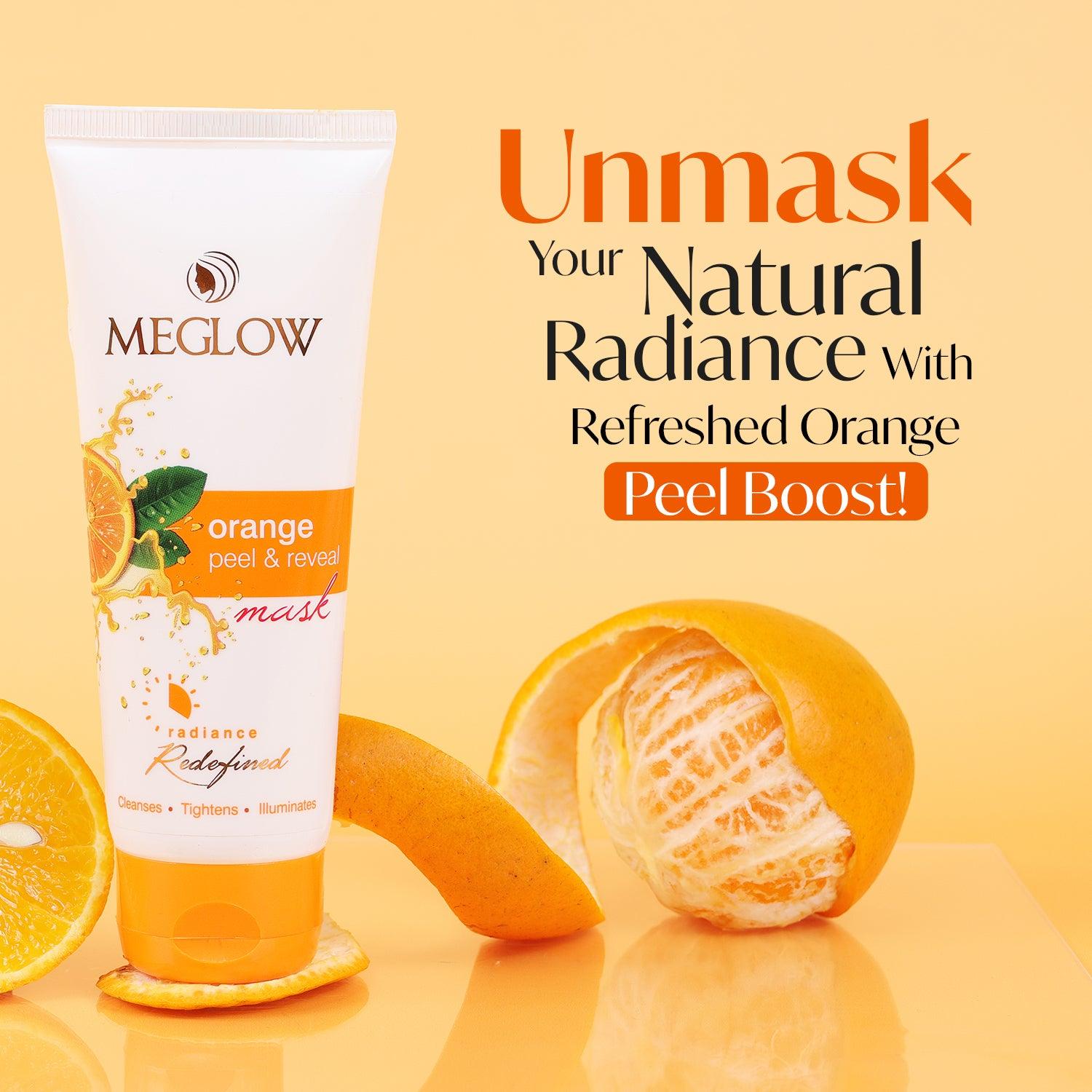 Meglow Orange Peel & Reveal Face Mask – 70 g – image 3