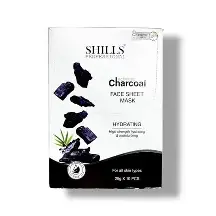 SHILLS Professional Activate Charcoal Hydrating Sheet Face Mask – 25 g