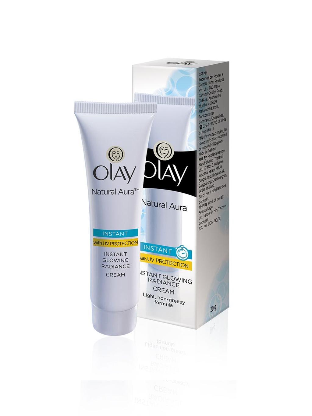 Olay Natural Aura Instant Glowing Radiance Cream – 20 g – image 3