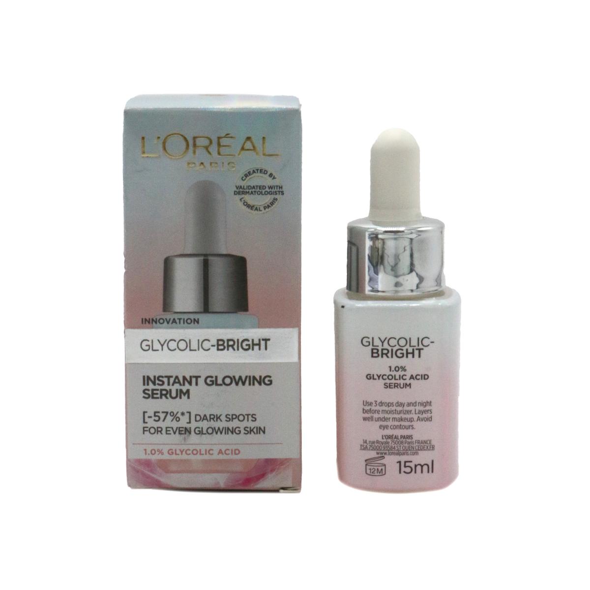 L'Oréal Paris Glycolic Bright Dark Spot Brightening Face Serum – 15 ml – image 4