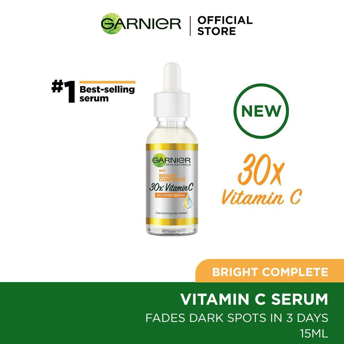 Garnier Bright Complete Vitamin C Booster Face Serum – 15 ml – image 4