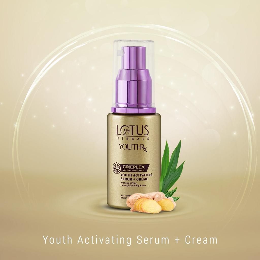 Lotus Professional YouthRx Gineplex Youth Activating Serum + Cream – 30 ml – image 3