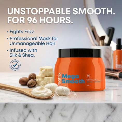 Matrix Mega Smooth Hair Mask – 500 ml – image 3