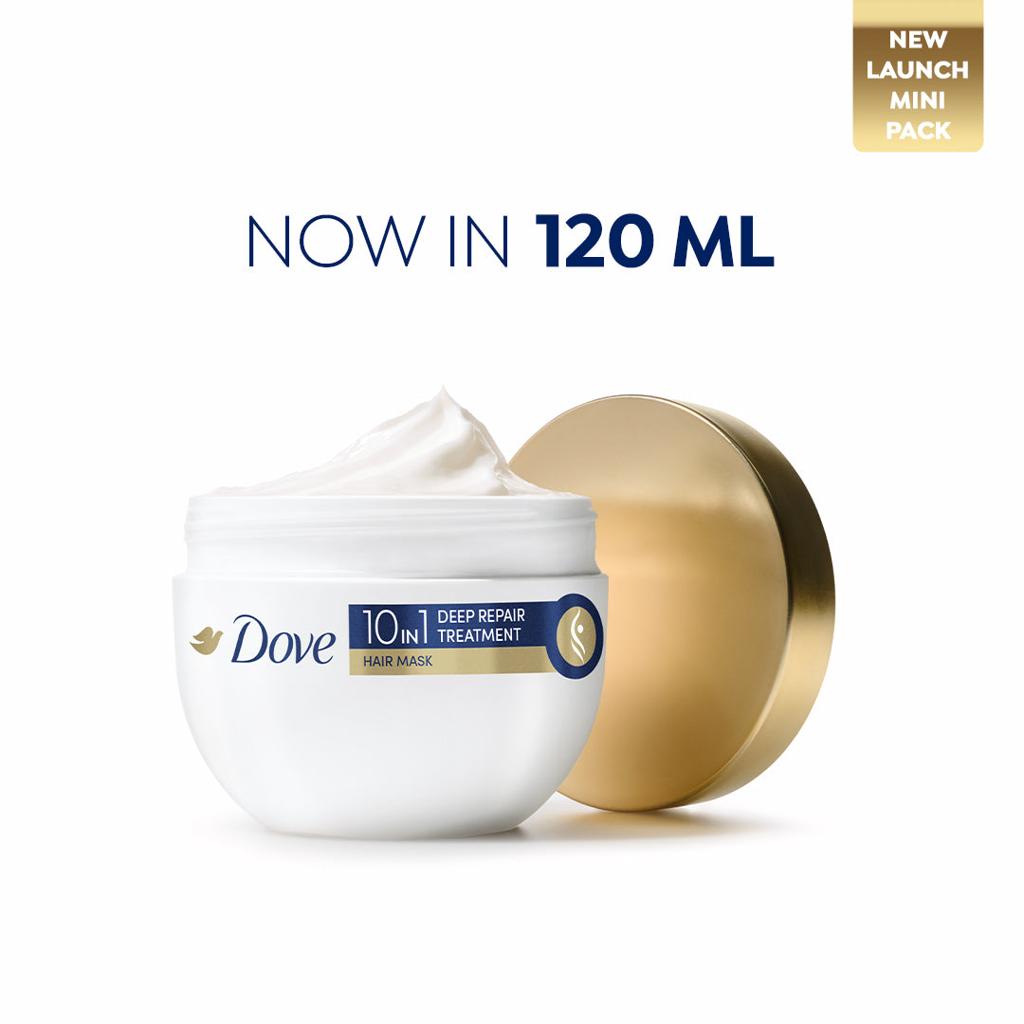 Dove 10-in-1 Deep Repair Treatment Hair Mask – 120 ml