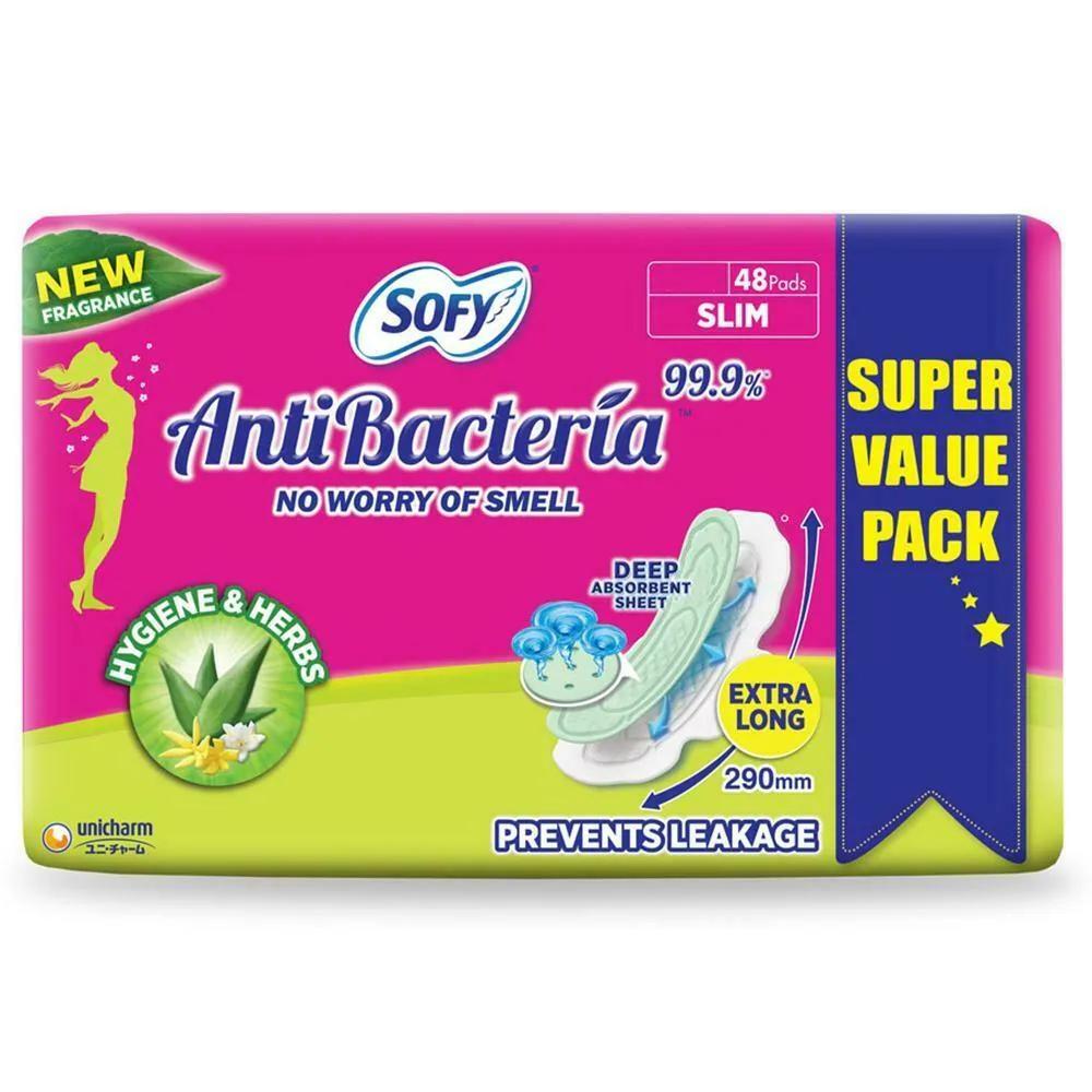 Sofy Antibacteria Herbal Shield XL – 48 Pads – image 3