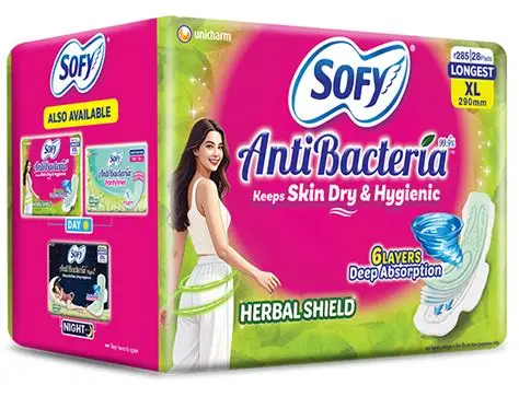 Sofy Antibacteria Herbal Shield XL – 28 Pads – image 3