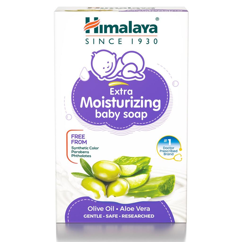 Himalaya Nourishing Extra Moisturizing Baby Soap with Olive Oil & Aloe Vera – 75 g – image 3